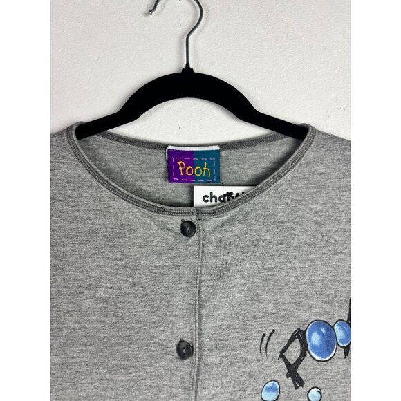 Winnie the Pooh Grey Romper - Picture 2 of 3